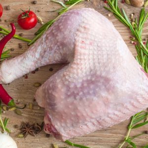 Frozen Turkey Leg Quarters